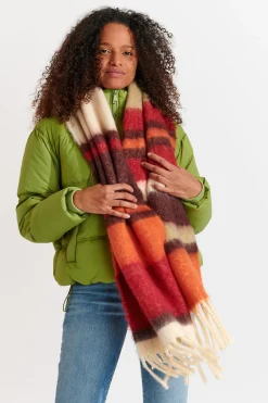 ACCESSOIRES VAN TEXTIEL Bruin ISANA WOBAY