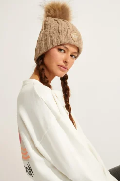 Beanie Beige DOTTO LEMONWOOD