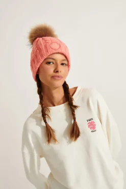 Beanie Roze DOTTO LEMONWOOD