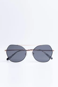 BRILLEN Zwart Zonnebril vlindermodel - BM210P02