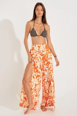 BROEK Oranje STEFA SARONG
