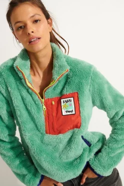 Fleece Groen STOWE TRICOOL