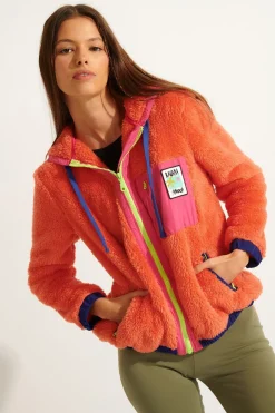 Fleece Oranje WARREN TRICOOL