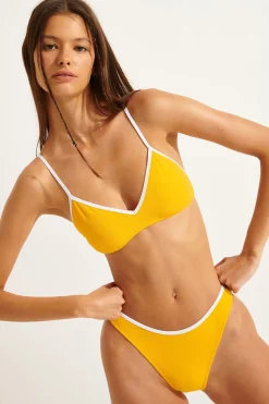 Geel badpak LASKO & PAEA SPONGER