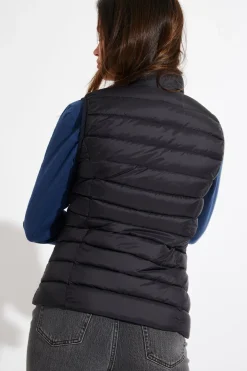 Gewatteerd jack Zwart ULLA DURHAM