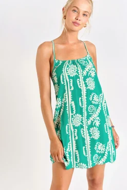 Jurk Groen HEIVA SARONG