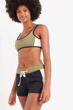 Kenpo Speler & Maga Sprint kaki en zwarte atletiek set