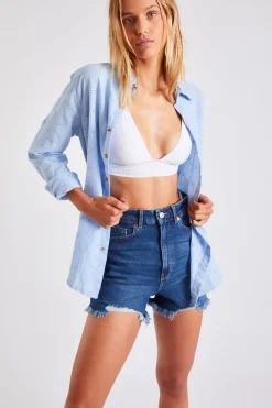 OVERHEMD Blauw GARY CHERRYTREE