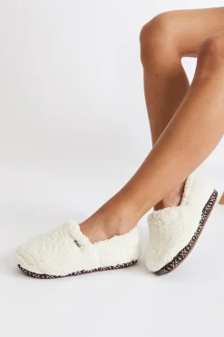 PANTOFFELS Ecru PECORA MUPPET