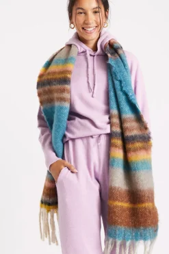 Sjaals Blauw KACIE PALANGA