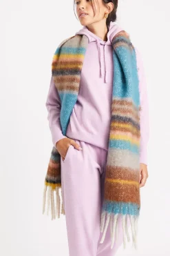 Sjaals Blauw KACIE PALANGA