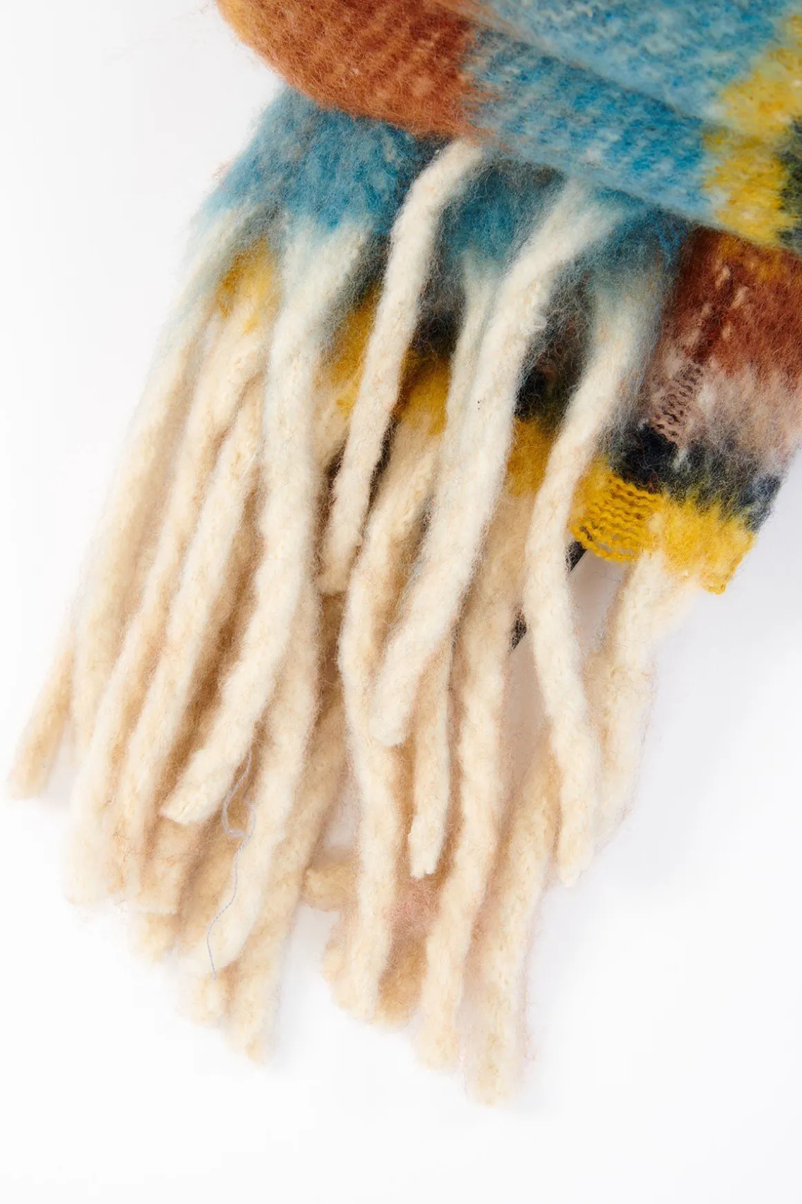 Sjaals Blauw KACIE PALANGA