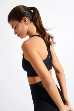 Sport-bh Zwart FLOW WELLBLISS