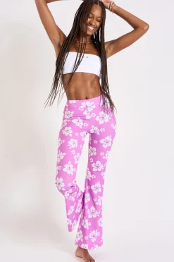 STRANDKLEDING BROEK Paars NOELO ISLANDGIRL