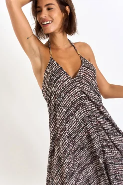 STRANDKLEDING JURK Zwart OHARA CACAOVOIL