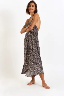 STRANDKLEDING JURK Zwart OHARA CACAOVOIL