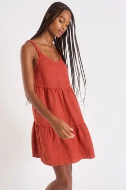 Strandkleding jurkJURK Bruin MAYLEEN HAWSTON