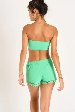 STRANDKLEDING SHORT Groen MEOW HUAWEI