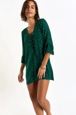 STRANDKLEDING TUNIEK Groen HOALA TALANGAVOIL