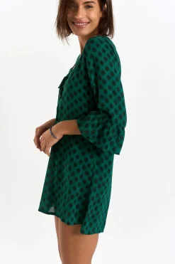 STRANDKLEDING TUNIEK Groen HOALA TALANGAVOIL