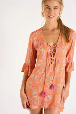 STRANDKLEDING TUNIEK Oranje HOALA ALAKURIVOIL