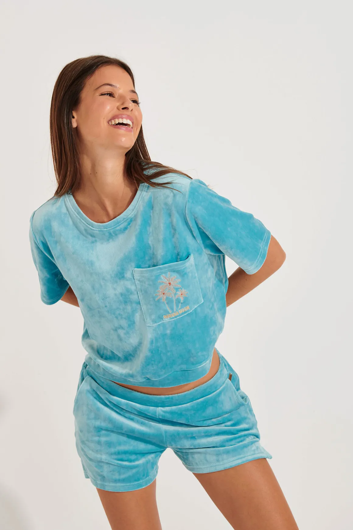 TOP Blauw CHLOE SEALAKE