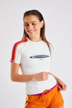 T-shirt Ecru WINDY SPRINT