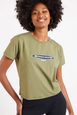 T-shirt Kaki TUDO SPRINT