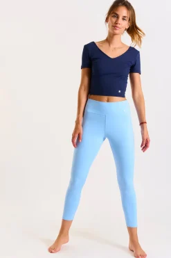 T-shirt Marine MANTRA WELLNESS