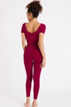 T-shirt Rood MANTRA WELLNESS