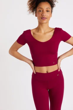 T-shirt Rood MANTRA WELLNESS