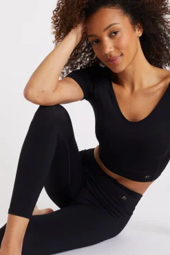 T-shirt Zwart MANTRA WELLNESS