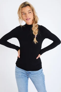 T-shirt Zwart ODALIS NAELIA