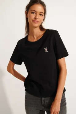 T-SHIRT Zwart WAKEY MIDOLI