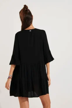 Tuniek Zwart LOUISE SALTY