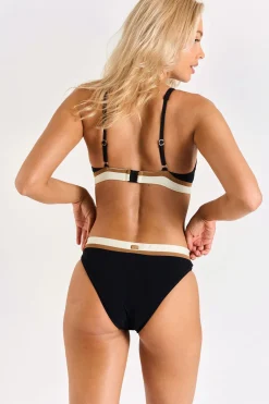 Tweedelig badpak zwart DINO & LAKA MONTECITO