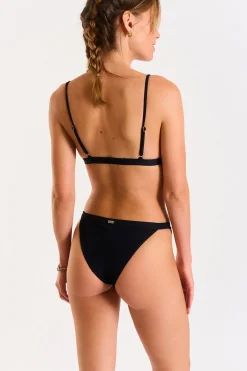 tweedelig badpak zwart KORO & TANIA BLACKSTRI