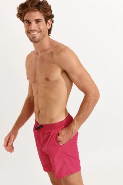 ZWEMSHORT HEREN Roze MANLY POOLSCAPE